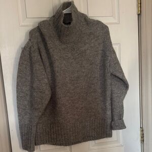 Express Charcoal Turtleneck Sweater for women